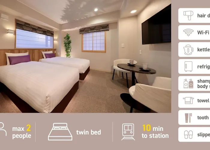 Gion Crystal Hotel - Vacation Stay 21885V Kyoto