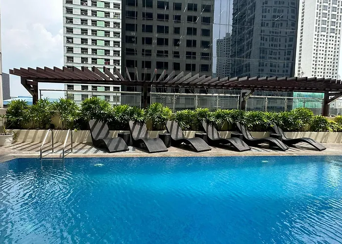 One Bedroom With Balcony By Christine Suites Ph In Greenbelt Radisson Makati City