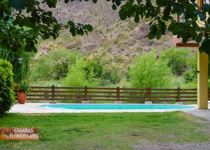 Cabañas El paraiso del valle San Rafael 