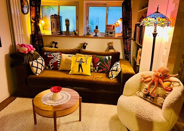 Wonderland21 - Appartement Entier 4 Personnes - B&B - 7 Min Disneyland Paris Saint-Germain-sur-Morin