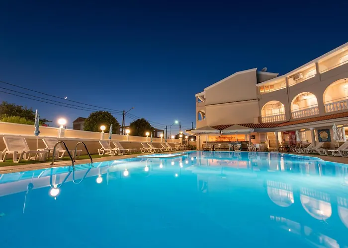 Aphrodite Beach Hotel Corfu Roda 