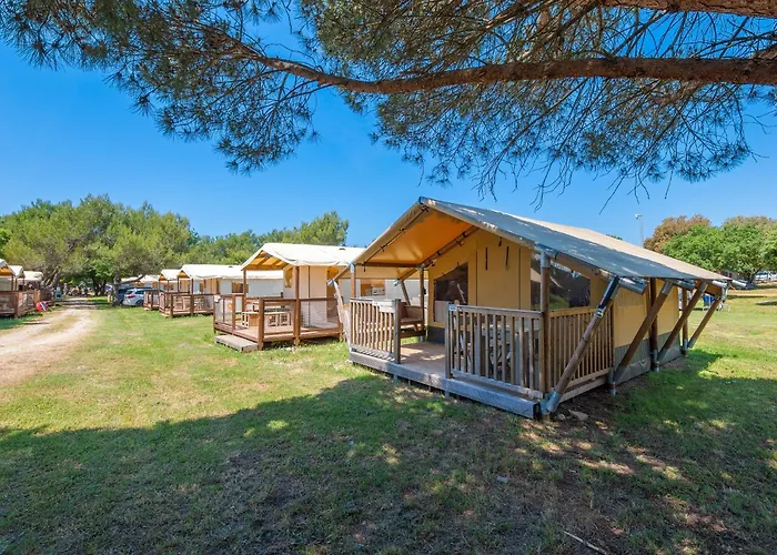 Eurocamp Tents At Campsite Polari Rovinj