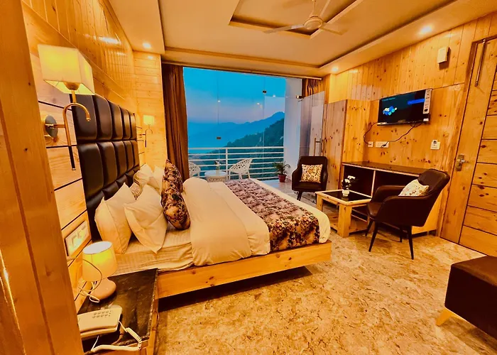 Hotel Hill View, Mussoorie - Near Jw Marriott Mussoorie, M 77377-32479