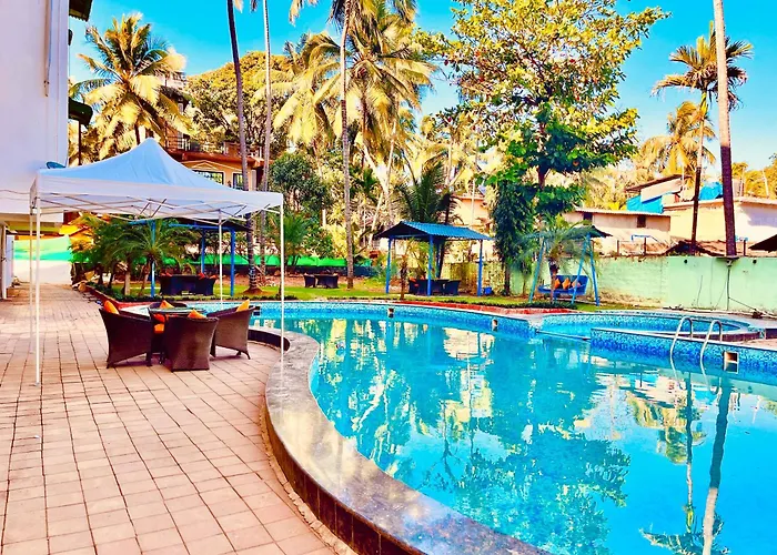 Summer Beach Resort, Goa - #Near Baga Beach #Swimming Pool #Garden #Bar #Lift #Premium Rooms #Property Of The Year #70565-84665 Calangute