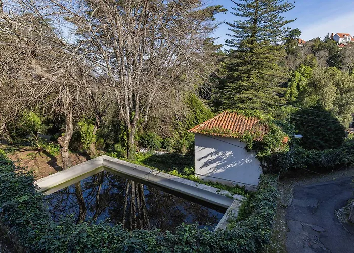 Sintra Wow - Unique Double Smart Room In 17Th Century Palace! Hot Tub, Snooker, Bbq, Ps5, Sauna, Gym