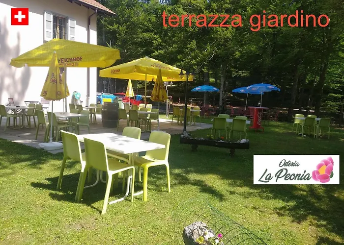Mountain Hotel Osteria Di Montagna La Peonia Monte Generoso Mendrisio