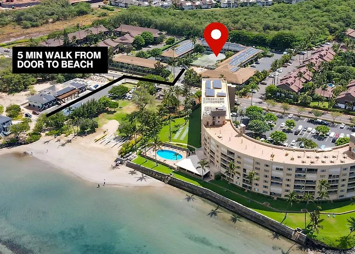 Updated Kihei Studio, Steps To Beach With Pool, Hot Tub & Parking