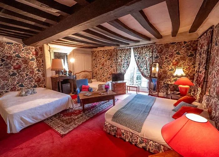 Hotellerie De Charme Le Relais Cicero Hotel-Jardin-Calme-Verdure- Un Relais Du XVII En Centre Au Detour Du Zoo La Flèche