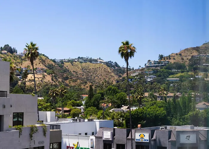 Bright Studio On Sunset Blvd Pool, Parking, Gym Los Angeles