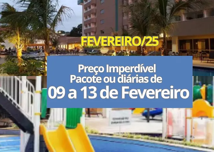 Enjoy - Olimpia Park Resort - Em Frente Ao Park - Ap 1 Dorm