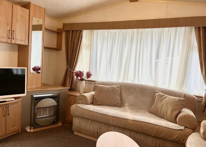 Red Deer Village Holiday Park - 3 Bedroom, Self Catering Static Caravan Stepps