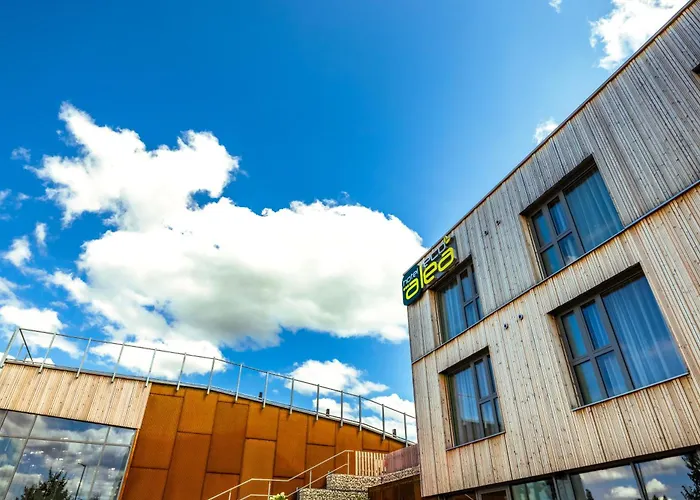 Ökohotel aus Holz Alea Eco Pfaffenhofen an der Ilm