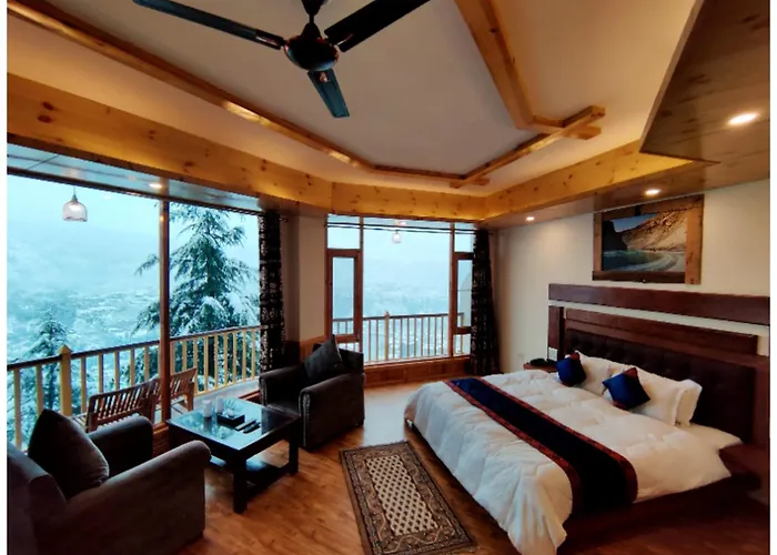 Manali Hotel T H E - B D - R E S O R T - Free Parking - Jungle Safari And Restaurant Facilities -Luxury & Spacious Room - Best Premium Hotel In Manali