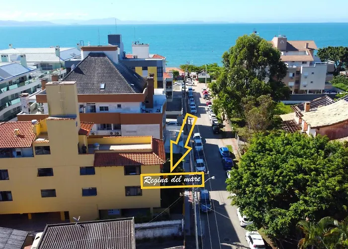 Regina Del Mare Residence Apartamentos completos para até 05 pessoas a 50 metros da praia Florianópolis