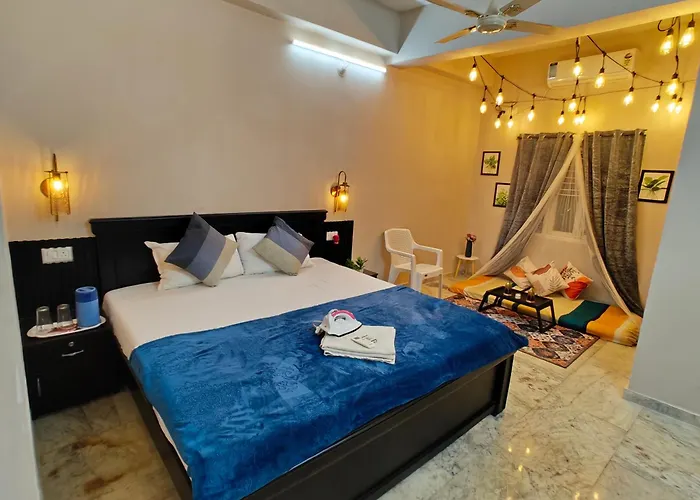 The Hidden Gem - Fully Furnished, Private 1Bhk With Canopy & Cafe Lights Hyderabad