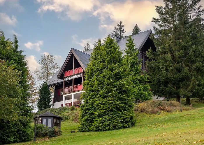 Ferienanlage Zum Silberstollen 2 Häuser am Berg Polderhof und Weißeritzhütte Altenberg 