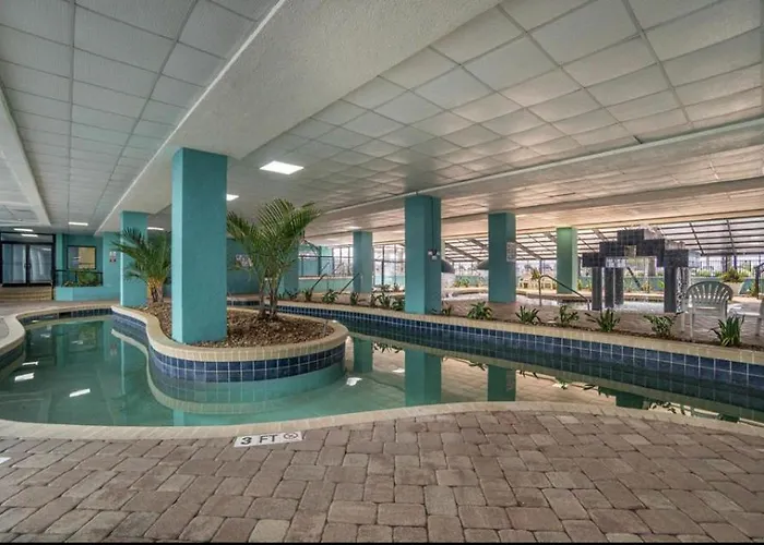 Landmark Resort Courtyard Balcony Myrtle Beach