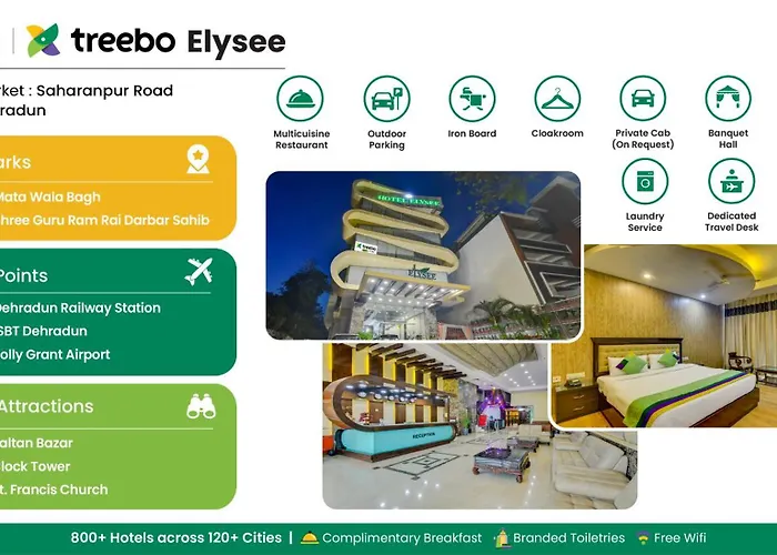 Treebo Elysee, Patel Nagar Dehradun