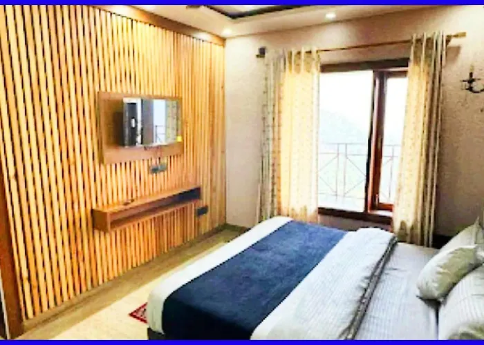 Nainital Hotel Uk Inn Near Bus Stop - View And Mountain Valley View - Wi Fi - Room Service Available - Best Homestay
