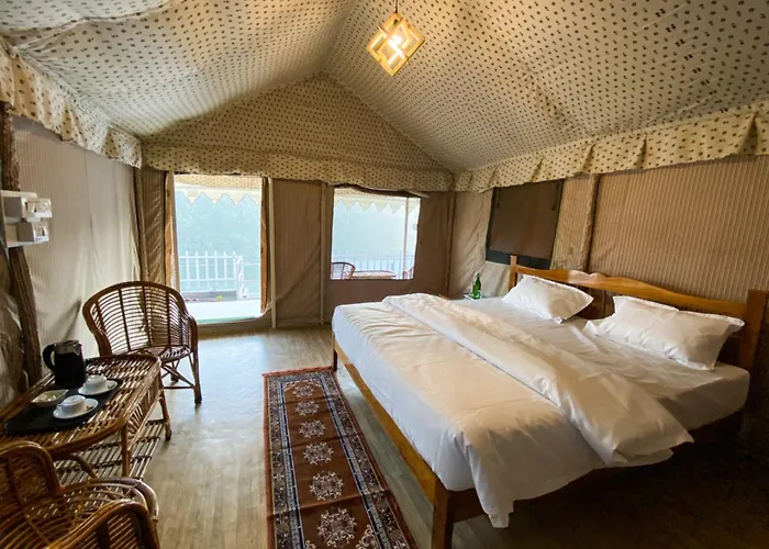 Super Best Hotel Lake View Nature Camp With Good Facility Nainital