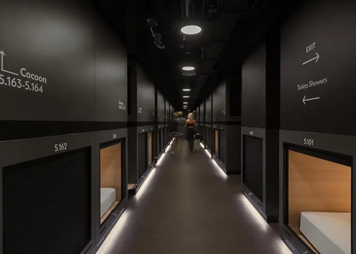 Zedwell Capsule Hotel Piccadilly Circus Londen