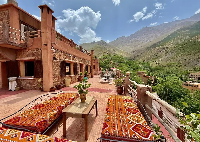 Hotel Aux lumières du toubkal Light of Toubkal à Imlil 