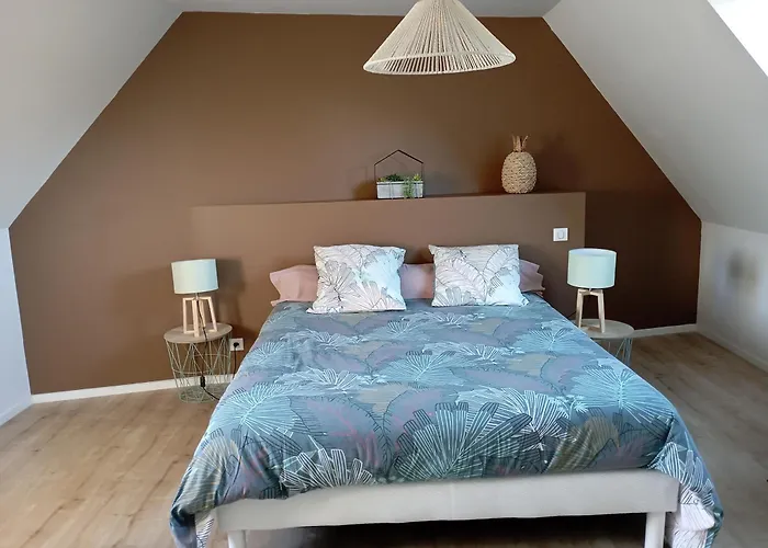 Chambres d'hôtes cosy avec salle de bain privative - Wifi - cuisine partagée - Parking gratuit Ploufragan