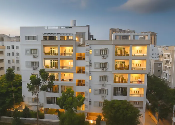 White Fern Stays Serviced Apartments - Gachibowli Hyderabad