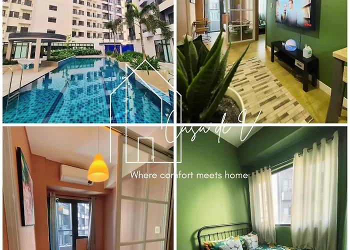 Spring Residences - 2Br Condo Near Airport With Balcony And Pool Views Paranaque City