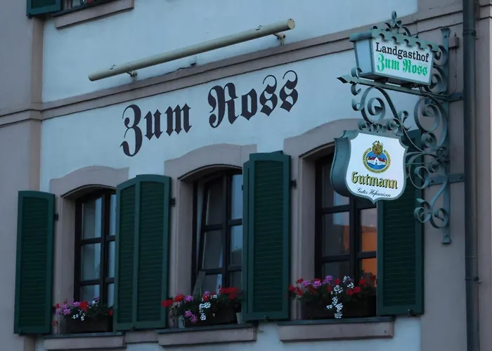 Landgasthof Hotel Zum Roß Dorfgütingen Feuchtwangen