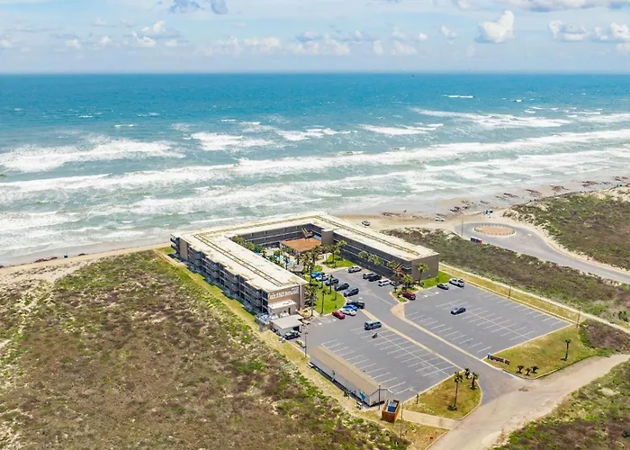 On The Beach Beachfront Condo Direct View & Access To Beach Heated Pool Island House Condominiums Unit 113 Corpus Christi