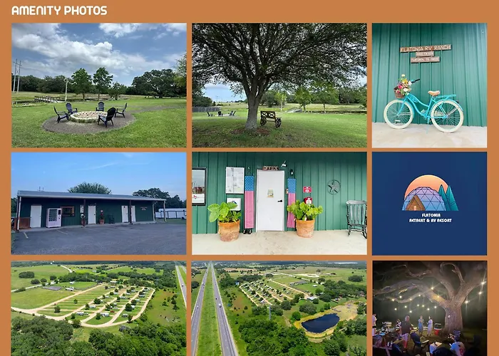 Flatonia Glamping Retreat - Getaway Resort - 2Bedrooms, 2 Queen Beds