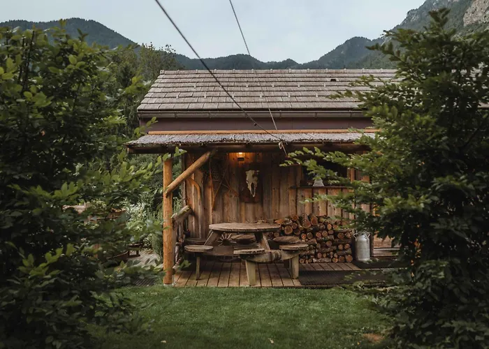 Chalet trappeur Le Biot