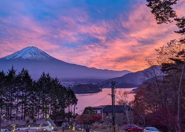 Kumonoue Fuji Hotel Deluxe Room - Mt Fuji View With Open-Air Bath Fujikawaguchiko