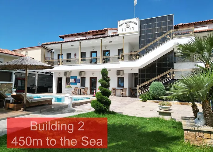 Evlogia Hotel Seafront And Anex By Greek Pride Fourka