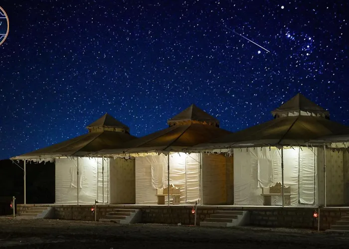 Sunrise With Pool Luxury Camp In Jaisalmer