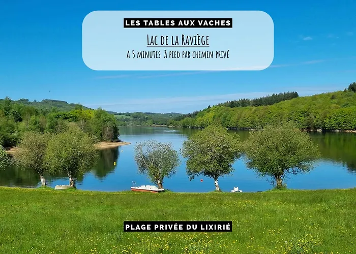 Appartement indépendant avec services de maison d'hôtes, linge et ménage inclus - Accès parc et plage privés - Table d'hôtes some days only La Salvetat-sur-Agout