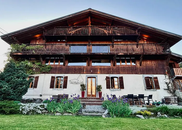 Bed and Breakfast Ferme du Ciel à Samoëns