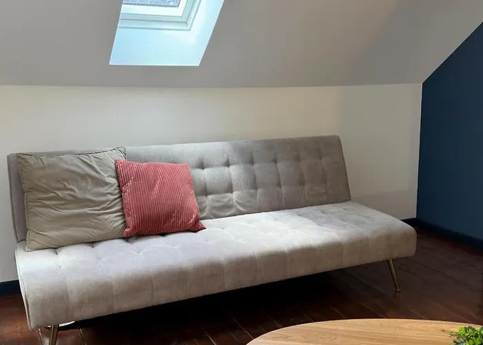 Chambre privée bleue - Salle de bain privative Amiens