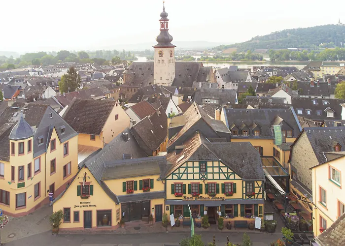 Weinhotel Des Riesling Zum Gruenen Kranz Rüdesheim am Rhein