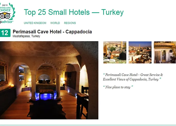 Cappadocia Perimasali Cave Hotel Ürgüp