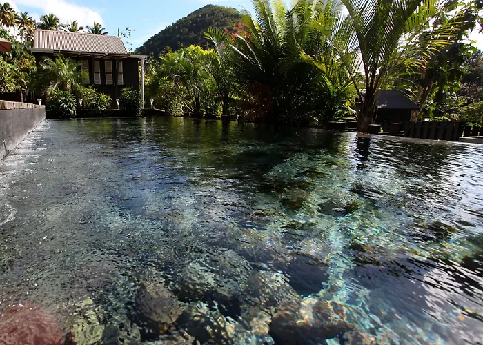 Rabot Hotel From Hotel Chocolat Soufriere