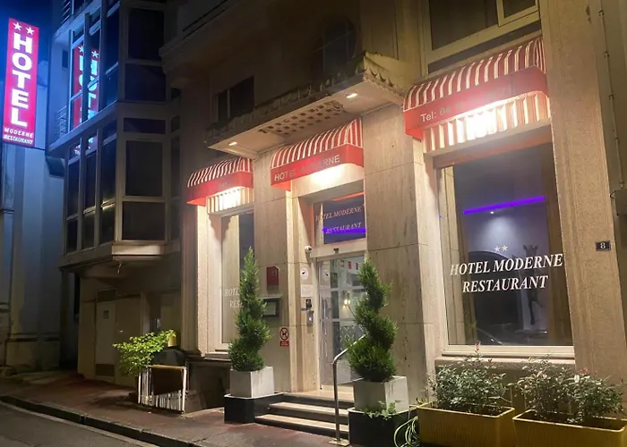 Hotel Moderne Vichy Soirée étape
