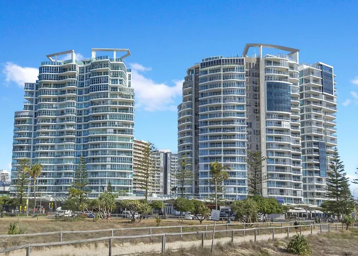 Reflection On The Sea Hotel Coolangatta