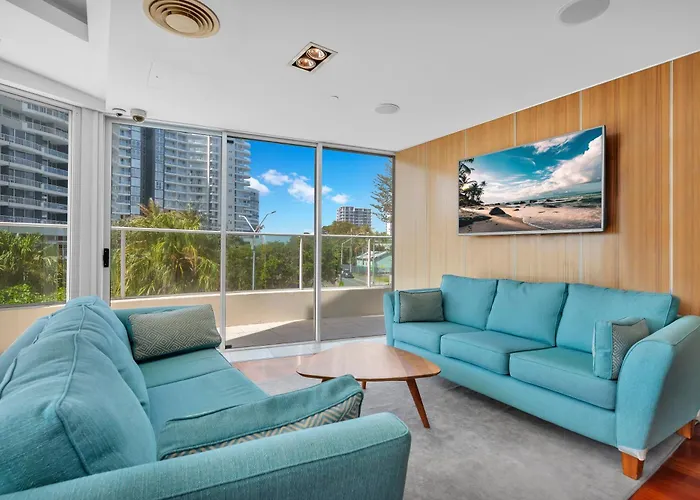 Reflection On The Sea Hotel Coolangatta