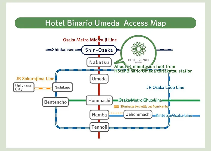 Hotel Binario Umeda Osaka