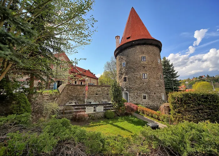 Krumlov Tower Cesky Krumlov