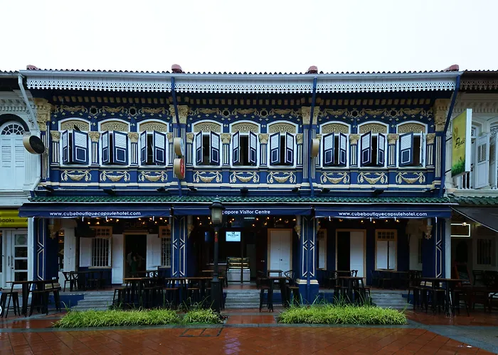 Cube Boutique Capsule Hotel At Kampong Glam Singapura