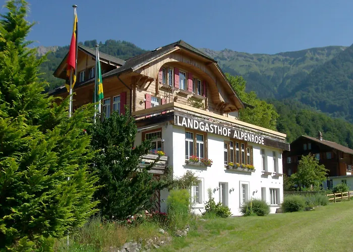 Hotel Alpenrose Beim Ballenberg Hofstetten bei Brienz