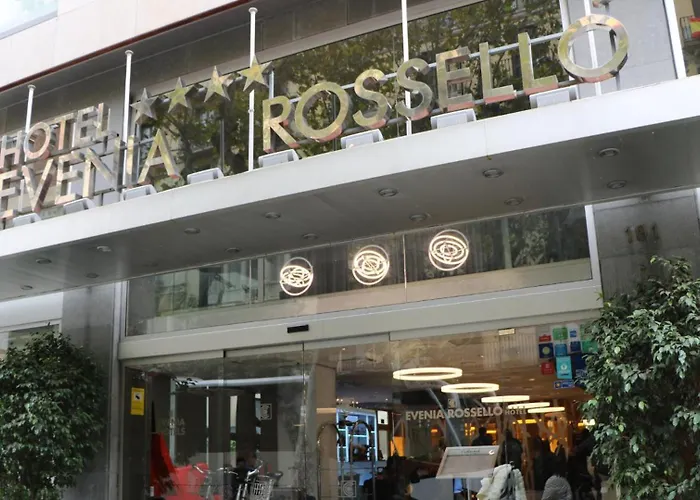Hotel Evenia Rossello à Barcelone